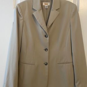 Talbots Khaki wool Blazer